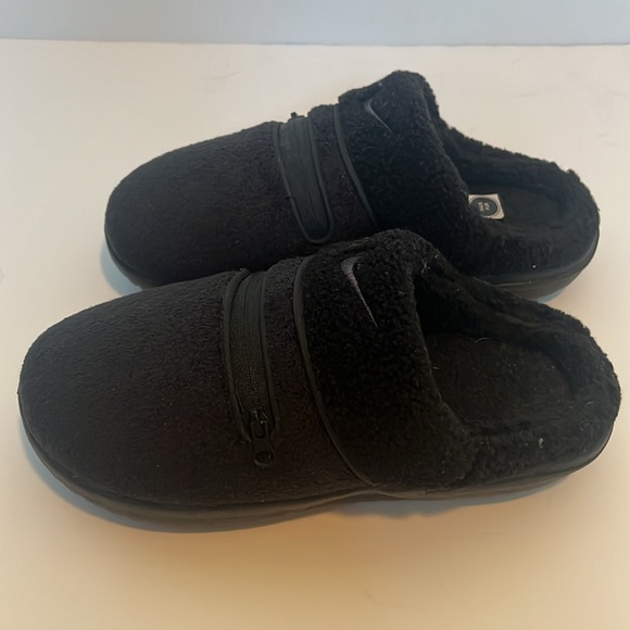 NWT Nike Womens Burrow SE NA Black Dark Smoke Grey Slides Size 6 - Picture 6 of 8